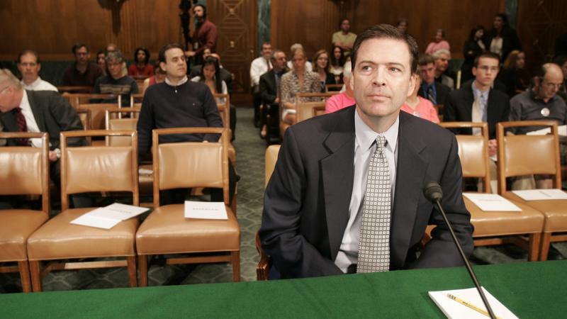 Former Deputy Attorney General James B. Comey waits to testify before the Senate Judiciary Committee in Washington on May 15, 2007. NPR has learned that Comey is in line to become President Obama's choice as the next FBI director. Former Deputy Attorney General James B. Comey waits to testify before the Senate Judiciary Committee in Washington on May 15, 2007. NPR has learned that Comey is in line to become President Obama's choice as the next FBI director.