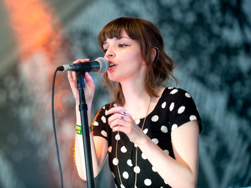 Lauren Mayberry of Chvrches performs at the South by Southwest festival in Austin, Texas, in March. Lauren Mayberry of Chvrches performs at the South by Southwest festival in Austin, Texas, in March.