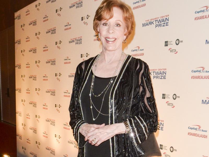 Carol Burnett arrives for the 16th Annual Mark Twain Prize For American Humor on Oct. 20 in Washington, D.C. Carol Burnett arrives for the 16th Annual Mark Twain Prize For American Humor on Oct. 20 in Washington, D.C.