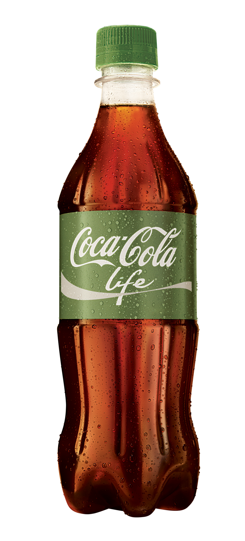 Coca-Cola Life, a new product being rolled out in Argentina with a green label, is being marketed as a "natural" and therefore lower-calorie cola. Coca-Cola Life, a new product being rolled out in Argentina with a green label, is being marketed as a "natural" and therefore lower-calorie cola.