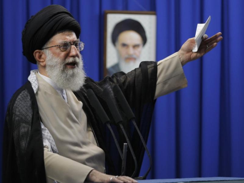 Iran's Supreme Leader Ayatollah Ali Khamenei, shown here in 2009, recently set up a Facebook page, though the Iranian government bans ordinary Iranians from access to Facebook and other social media sites. Iran's Supreme Leader Ayatollah Ali Khamenei, shown here in 2009, recently set up a Facebook page, though the Iranian government bans ordinary Iranians from access to Facebook and other social media sites.