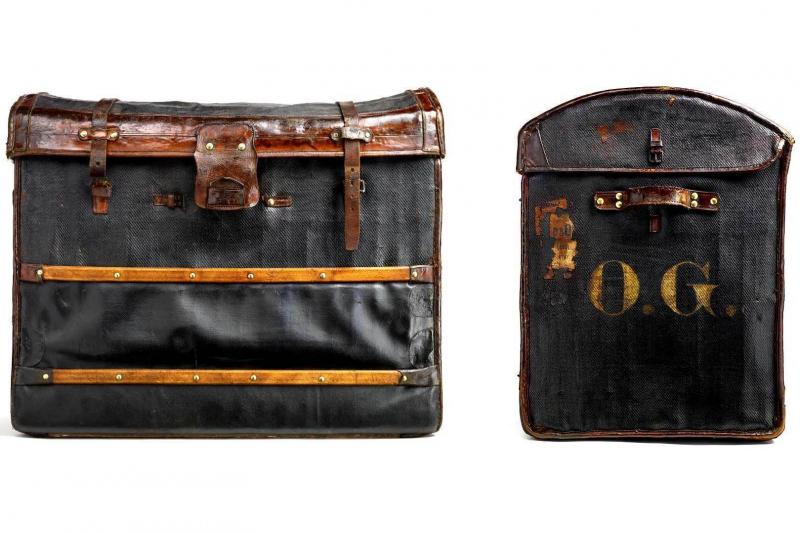 Moynat was renowned for products such as the lightweight wicker trunk named Malle Anglaise, or English trunk, which was invented in 1873. This trunk was subsequently improved and a new patent filed in 1889. Moynat was renowned for products such as the lightweight wicker trunk named Malle Anglaise, or English trunk, which was invented in 1873. This trunk was subsequently improved and a new patent filed in 1889.