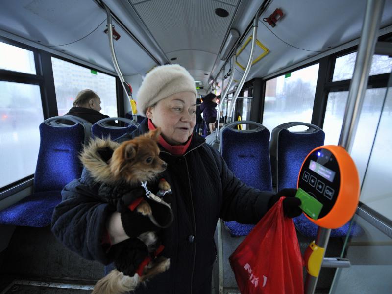 Residents of the Estonian capital of Tallinn can use public transportation for free after purchasing a special card for 2 euros. Residents of the Estonian capital of Tallinn can use public transportation for free after purchasing a special card for 2 euros.