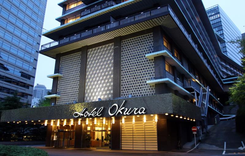 The entrance to the main building of Japan's iconic Hotel Okura in Tokyo. An outcry from architectural preservationists couldn't stop the demolition to make way for a high-rise tower. The entrance to the main building of Japan's iconic Hotel Okura in Tokyo. An outcry from architectural preservationists couldn't stop the demolition to make way for a high-rise tower.