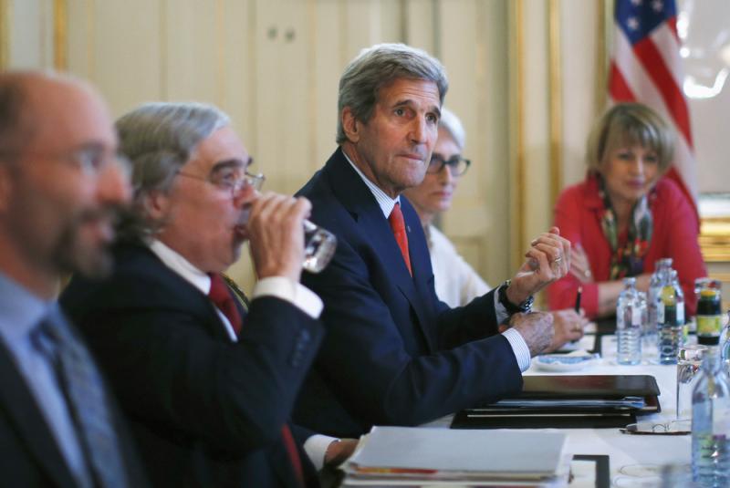 Secretary of State John Kerry meets with Iranian Foreign Minister Mohammad Javad Zarif in Vienna, Austria, on Friday. Secretary of State John Kerry meets with Iranian Foreign Minister Mohammad Javad Zarif in Vienna, Austria, on Friday.