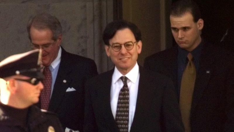 Presidential adviser Sidney Blumenthal, then an adviser to President Clinton, leaves Capitol Hill in 1999 after being deposed in the president's impeachment trial. Presidential adviser Sidney Blumenthal, then an adviser to President Clinton, leaves Capitol Hill in 1999 after being deposed in the president's impeachment trial.
