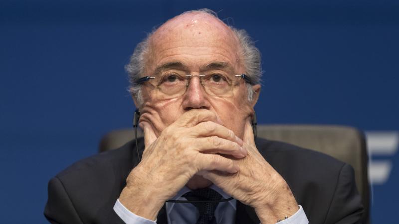 FIFA President Sepp Blatter talks to the media during the FIFA Post Congress Week Press Conference on May 30 in Zurich. FIFA President Sepp Blatter talks to the media during the FIFA Post Congress Week Press Conference on May 30 in Zurich.