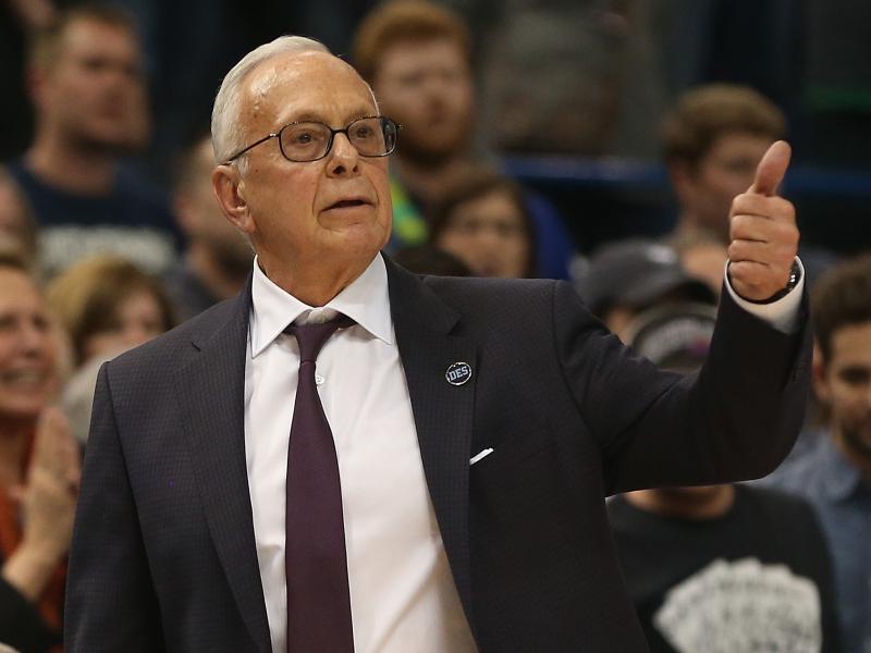 Head coach Larry Brown of the Southern Methodist Mustangs has been suspended for nine games for his role in violating NCAA rules. Head coach Larry Brown of the Southern Methodist Mustangs has been suspended for nine games for his role in violating NCAA rules.