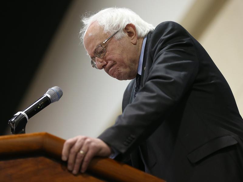Sen. Bernie Sanders speaks at the South Carolina Democratic Party Convention in Columbia in April. Sen. Bernie Sanders speaks at the South Carolina Democratic Party Convention in Columbia in April.