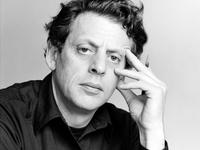 Philip Glass photographed in New York City in 1980. Philip Glass photographed in New York City in 1980.
