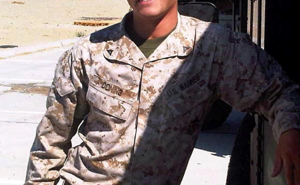 Coning left the Marines in 2013. His wife says she thinks it's likely he had post-traumatic stress disorder, but he was never tested for it by the VA. Coning left the Marines in 2013. His wife says she thinks it's likely he had post-traumatic stress disorder, but he was never tested for it by the VA.