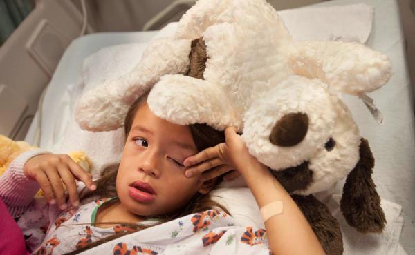 Mimi Morales recovers in Children's Hospital of Orange Country in late September after surgery for a dental infection she contracted at Children's Dental Group in Anaheim, Calif. She had three permanent teeth, one baby tooth and part of her jawbone remove Mimi Morales recovers in Children's Hospital of Orange Country in late September after surgery for a dental infection she contracted at Children's Dental Group in Anaheim, Calif. She had three permanent teeth, one baby tooth and part of her jawbone remove