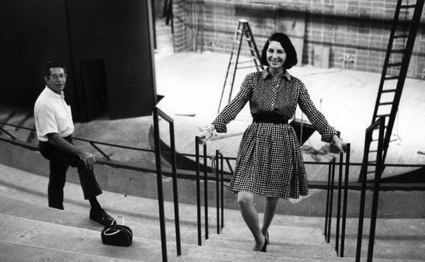 Zelda Fichandler co-founded Arena Stage in Washington, D.C., with her husband, Tom Fichandler, and drama teacher Edward Mangum. She is seen here with her husband in 1971. Zelda Fichandler co-founded Arena Stage in Washington, D.C., with her husband, Tom Fichandler, and drama teacher Edward Mangum. She is seen here with her husband in 1971.