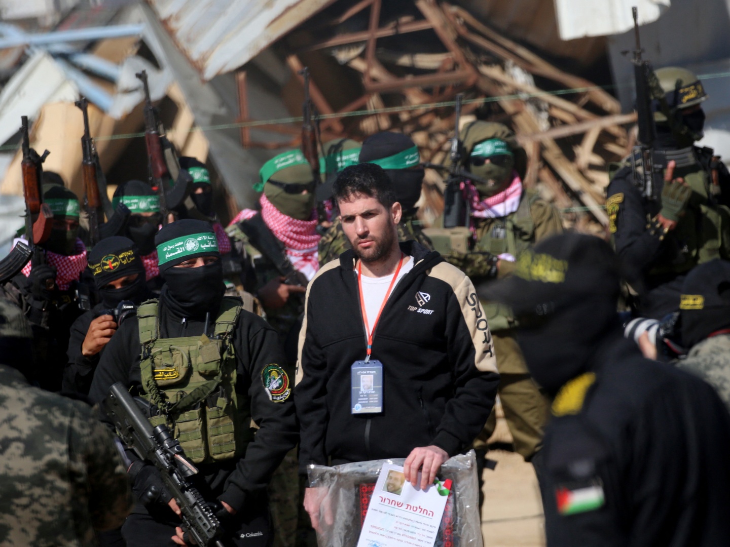 PALESTINIAN-ISRAEL-CONFLICT-GAZA-HOSTAGE