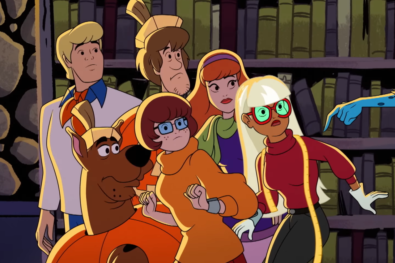Fans cheer as Velma is shown crushing on a woman in the new Scooby-Doo