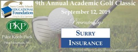 9th Annual Academic Golf Classic www.scsfoundation.org 9th Annual Academic Golf Classic Surry County Schools