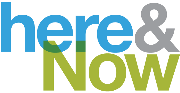 Here & Now radio program logo