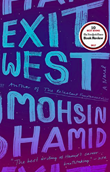 Exit West by Mohsin Hamid book cover