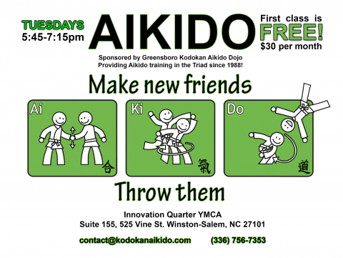 Kodokan Aikido Kodokan Aikido Classes in Winston-Salem