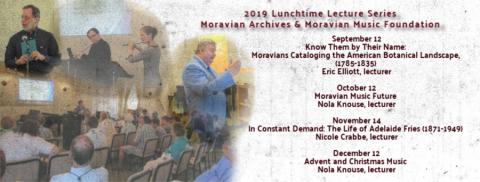 Moravian Lectures Lectures