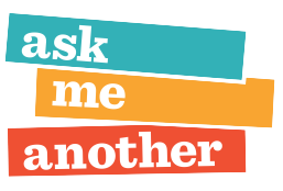 Ask Me Another radio program logo.