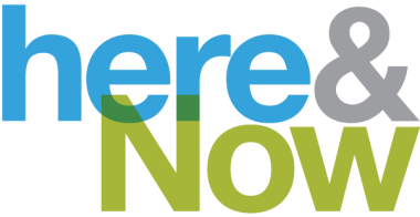 Here & Now radio program logo