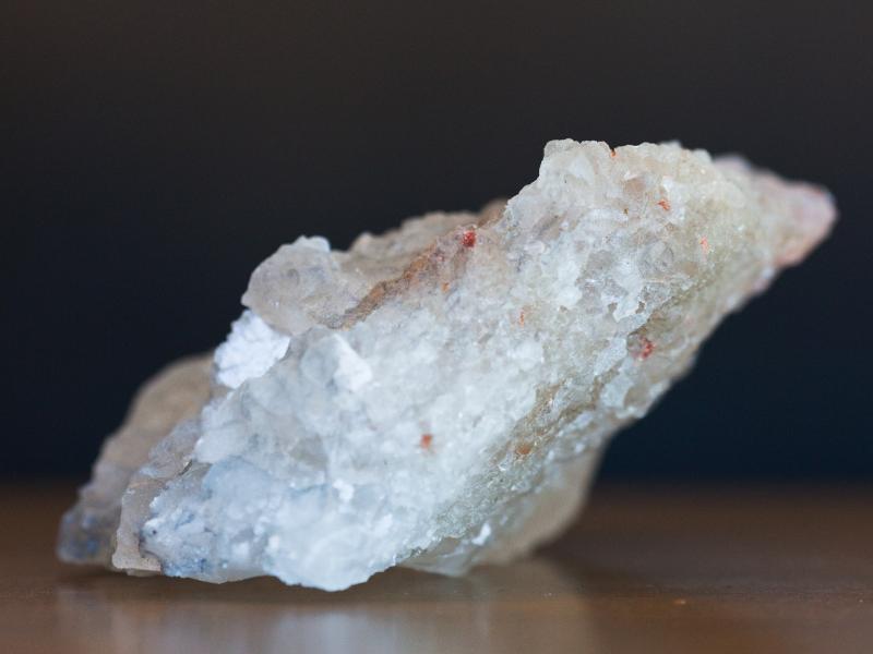 A hunk of salt from the underground nuclear waste dump in Carlsbad, New Mexico. A piece of salt is believed to have fallen from a cavern ceiling and crushed drums of waste. A hunk of salt from the underground nuclear waste dump in Carlsbad, New Mexico. A piece of salt is believed to have fallen from a cavern ceiling and crushed drums of waste.