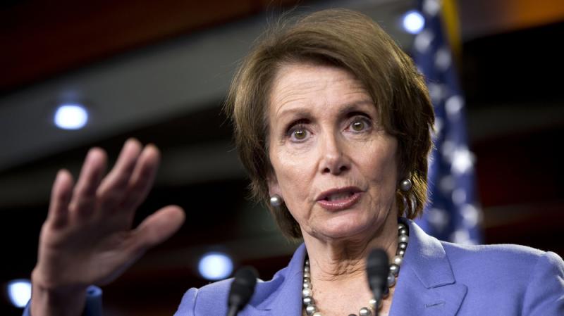 House Minority Leader Nancy Pelosi speaks at a Dec. 19 news conference on Capitol Hill. House Minority Leader Nancy Pelosi speaks at a Dec. 19 news conference on Capitol Hill.