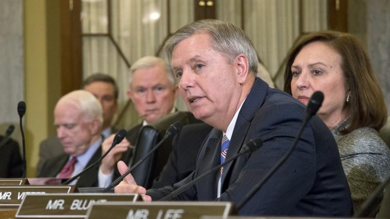 Sen. Lindsey Graham of South Carolina voices his opposition to President Obama's choice of former Sen. Chuck Hagel of Nebraska as secretary of defense, on Capitol Hill last week. Sen. Lindsey Graham of South Carolina voices his opposition to President Obama's choice of former Sen. Chuck Hagel of Nebraska as secretary of defense, on Capitol Hill last week.