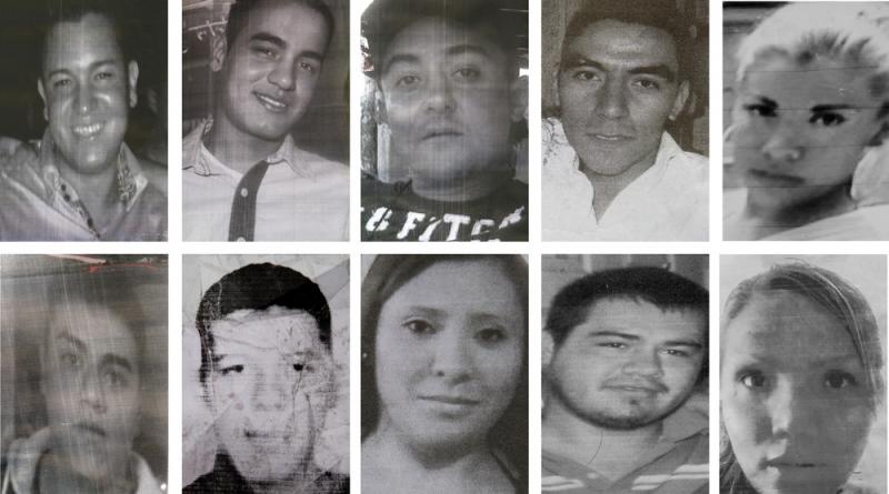 Images from posters made by relatives show 10 of the 12 young people kidnapped in broad daylight from a bar in Mexico City on May 26. No one has claimed responsibility for the brazen abduction. Images from posters made by relatives show 10 of the 12 young people kidnapped in broad daylight from a bar in Mexico City on May 26. No one has claimed responsibility for the brazen abduction.