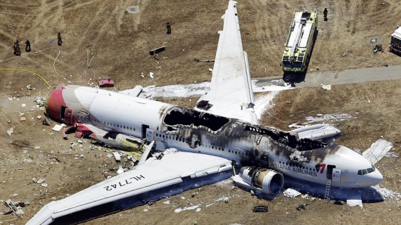 This aerial photo shows the wreckage of the Asiana Flight 214 airplane after it crashed at the San Francisco International Airport on Saturday. This aerial photo shows the wreckage of the Asiana Flight 214 airplane after it crashed at the San Francisco International Airport on Saturday.