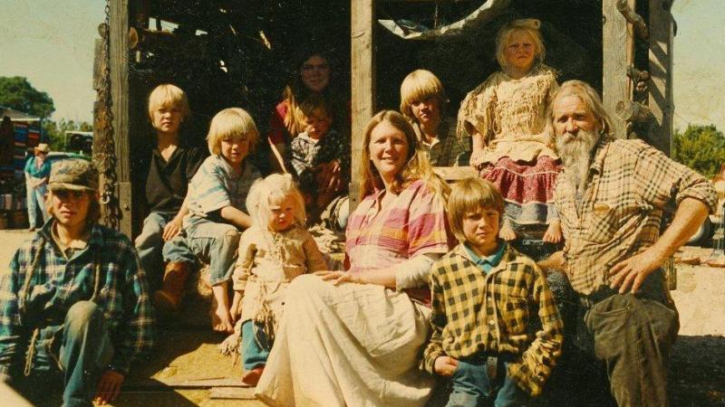 Before Alaska, the Pilgrim family — seen here in 1992 — lived an isolated life in New Mexico's Sangre de Cristo Mountains. Before Alaska, the Pilgrim family — seen here in 1992 — lived an isolated life in New Mexico's Sangre de Cristo Mountains.