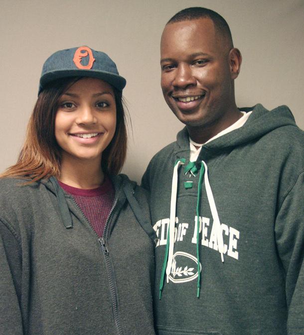 Wil Smith with his daughter, Olivia, today. Wil Smith with his daughter, Olivia, today.
