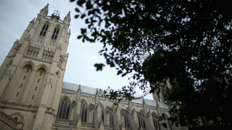 The National Cathedral in Washington, D.C, is one of the world's largest cathedrals, and the seat of the Episcopal Church. The National Cathedral in Washington, D.C, is one of the world's largest cathedrals, and the seat of the Episcopal Church.
