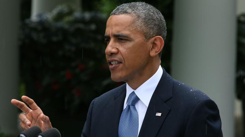President Obama speaks during a news conference in the White House Rose Garden on Thursday. He told reporters: "Leaks related to national security can put people at risk." President Obama speaks during a news conference in the White House Rose Garden on Thursday. He told reporters: "Leaks related to national security can put people at risk."