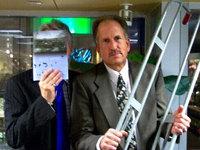 Jim Nayder, host of the The Annoying Music Show and Magnificent Obession, died this week. Weekend Edition Saturday host Scott Simon, left, remembers his good friend. Jim Nayder, host of the The Annoying Music Show and Magnificent Obession, died this week. Weekend Edition Saturday host Scott Simon, left, remembers his good friend.