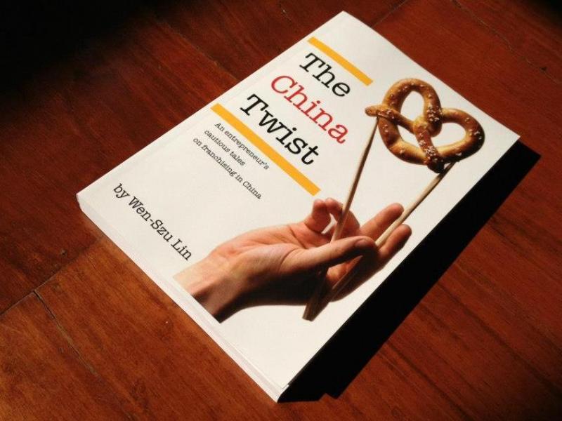 The China Twist by Wen-Szu Lin chronicles the author's (ultimately unsuccessful) attempt to bring Auntie Anne's pretzels to China. The China Twist by Wen-Szu Lin chronicles the author's (ultimately unsuccessful) attempt to bring Auntie Anne's pretzels to China.