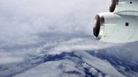 The eye of Hurricane Earl in the Atlantic Ocean, seen from a NASA research aircraft on Aug. 30, 2010. This flight through the eyewall caught Earl just as it was intensifying from a Category 2 to a Category 4 hurricane. Researchers collected air samples on The eye of Hurricane Earl in the Atlantic Ocean, seen from a NASA research aircraft on Aug. 30, 2010. This flight through the eyewall caught Earl just as it was intensifying from a Category 2 to a Category 4 hurricane. Researchers collected air samples on