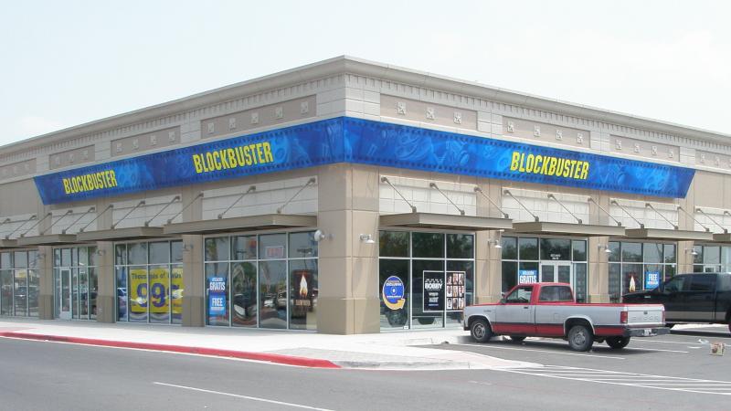 This Blockbuster store in Mission, Texas, is franchised by Border Entertainment. The company has 26 stores across Texas and Alaska that will live on after the last 300 or so company-owned stores are closed by early January 2014. This Blockbuster store in Mission, Texas, is franchised by Border Entertainment. The company has 26 stores across Texas and Alaska that will live on after the last 300 or so company-owned stores are closed by early January 2014.