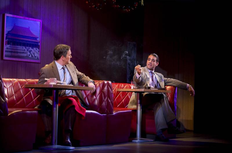 Bobby Cannavale (right) stars in Glengarry Glen Ross on Broadway. Cannavale has also starred in television shows such as HBO's Boardwalk Empire and in films such as The Station Agent. Bobby Cannavale (right) stars in Glengarry Glen Ross on Broadway. Cannavale has also starred in television shows such as HBO's Boardwalk Empire and in films such as The Station Agent.