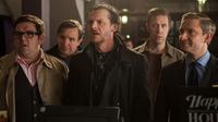 Nick Frost (from left), Eddie Marsan, Simon Pegg, Paddy Considine and Martin Freeman play a group of friends who reunite for a pub crawl challenge in The World's End. Nick Frost (from left), Eddie Marsan, Simon Pegg, Paddy Considine and Martin Freeman play a group of friends who reunite for a pub crawl challenge in The World's End.