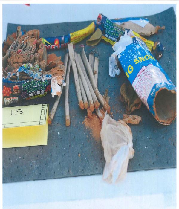 Items FBI agents say were inside a backpack recovered from a landfill in New Bedford. Investigators say the backpack was thrown in the trash by friends of Tsarnaev. Items FBI agents say were inside a backpack recovered from a landfill in New Bedford. Investigators say the backpack was thrown in the trash by friends of Tsarnaev.
