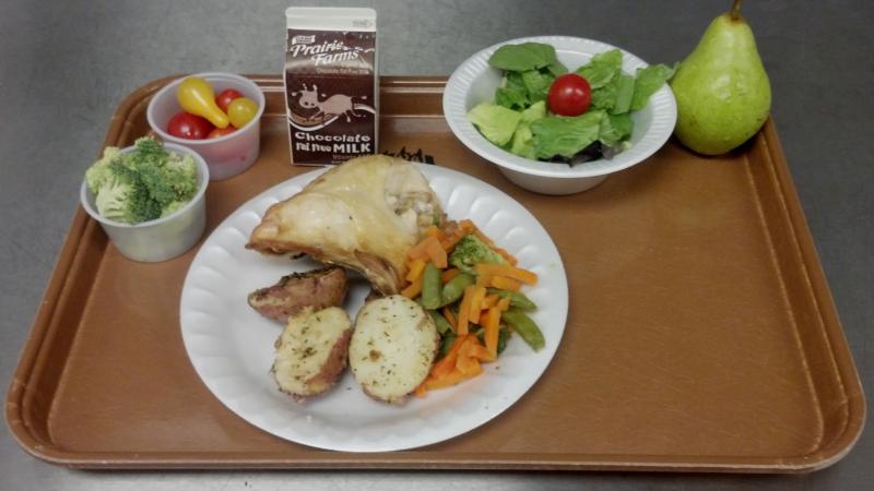 Lunch at the West Salem School District in Wisconsin. Lunch at the West Salem School District in Wisconsin.