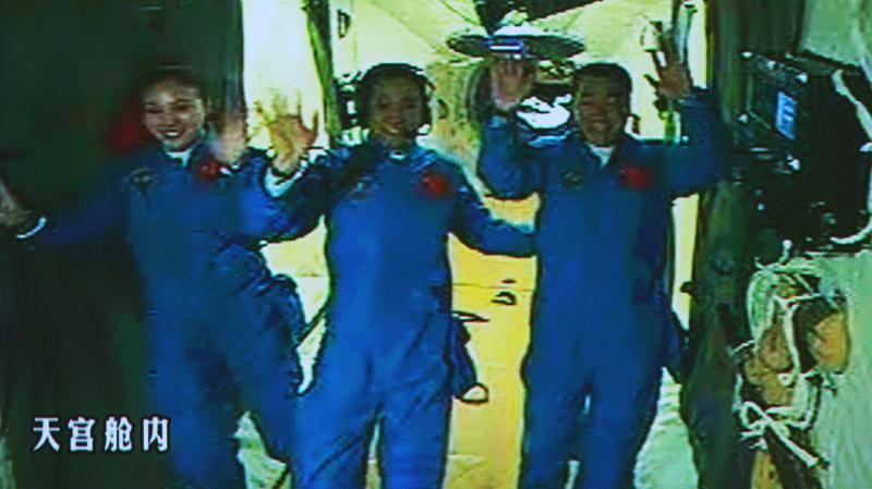 Nie Haisheng, Zhang Xiaoguang and Wang Yaping aboard the Tiangong-1 space module in June. China is leading what some see as a space race among Asian countries: It has worked on a lunar rover, a space station and an unmanned mission to Mars. Nie Haisheng, Zhang Xiaoguang and Wang Yaping aboard the Tiangong-1 space module in June. China is leading what some see as a space race among Asian countries: It has worked on a lunar rover, a space station and an unmanned mission to Mars.