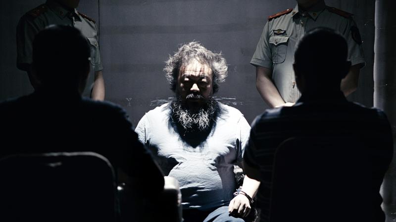 The video for Chinese artist Ai Weiwei's newly released song starts by re-creating the conditions of his captivity during the 81 days he was held in police detention in 2011, and later dissolves into a dystopian nightmare. The video for Chinese artist Ai Weiwei's newly released song starts by re-creating the conditions of his captivity during the 81 days he was held in police detention in 2011, and later dissolves into a dystopian nightmare.