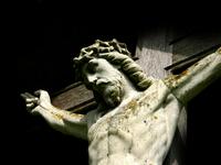 Jesus on the cross. Jesus on the cross.