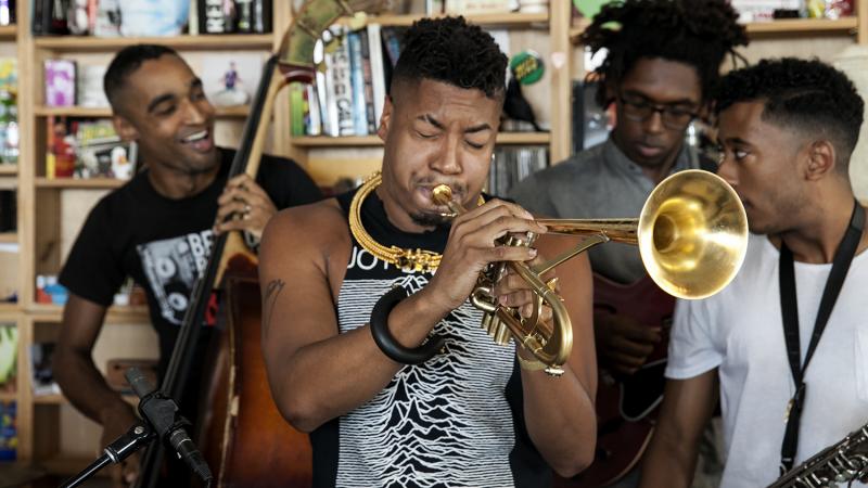 Tiny Desk Concert with Christian Scott aTunde Adjuah. Tiny Desk Concert with Christian Scott aTunde Adjuah.