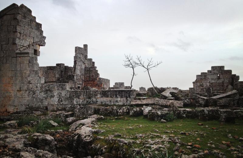 The Syrian "Dead City" of Shanshrah, in northern Idlib province. A U.N. World Heritage site, the Dead Cities of northern Syria date back to the first to fifth centuries. The Syrian "Dead City" of Shanshrah, in northern Idlib province. A U.N. World Heritage site, the Dead Cities of northern Syria date back to the first to fifth centuries.
