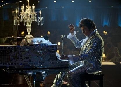 Michael Douglas stars as the flamboyant pianist and entertainer Liberace in Steven Soderbergh's new HBO biopic, Behind the Candelabra. Michael Douglas stars as the flamboyant pianist and entertainer Liberace in Steven Soderbergh's new HBO biopic, Behind the Candelabra.