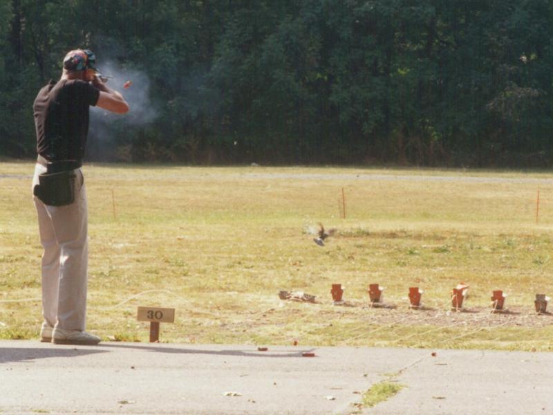 A sportsman participates in a pigeon shoot in Pennsylvania in 2009. Animal-rights activists want to ban the tradition in the state. A sportsman participates in a pigeon shoot in Pennsylvania in 2009. Animal-rights activists want to ban the tradition in the state.